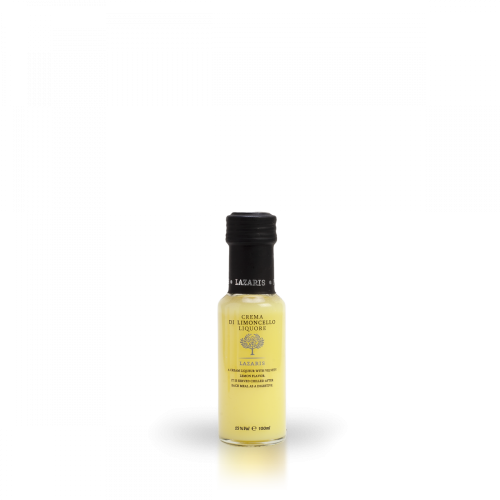 Crema di Limoncello Liqueur 100ml 15% vol. Lazaris - Image 2