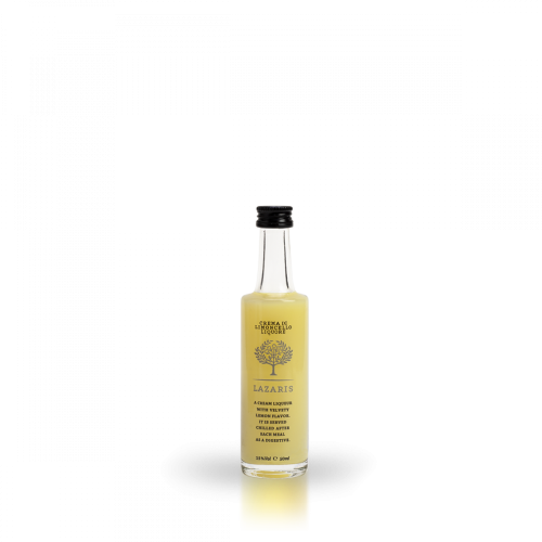 Crema di Limoncello Liqueur 50ml 15% vol. Lazaris - Image 2
