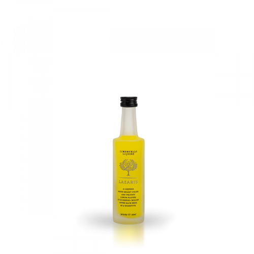 Limoncello Liqueur 50ml 30% vol. Lazaris - Image 2