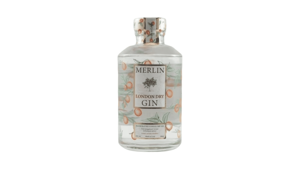 Merlin Gin 200ml 43% vol. Lazaris