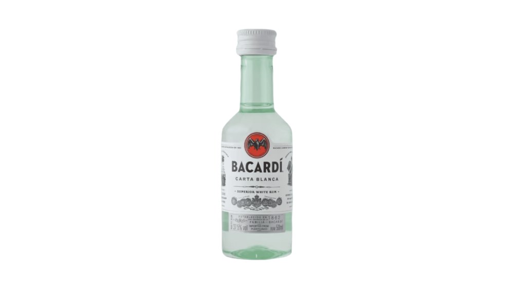 Ром Bacardi Carta Blanca 37,5% 50 мл