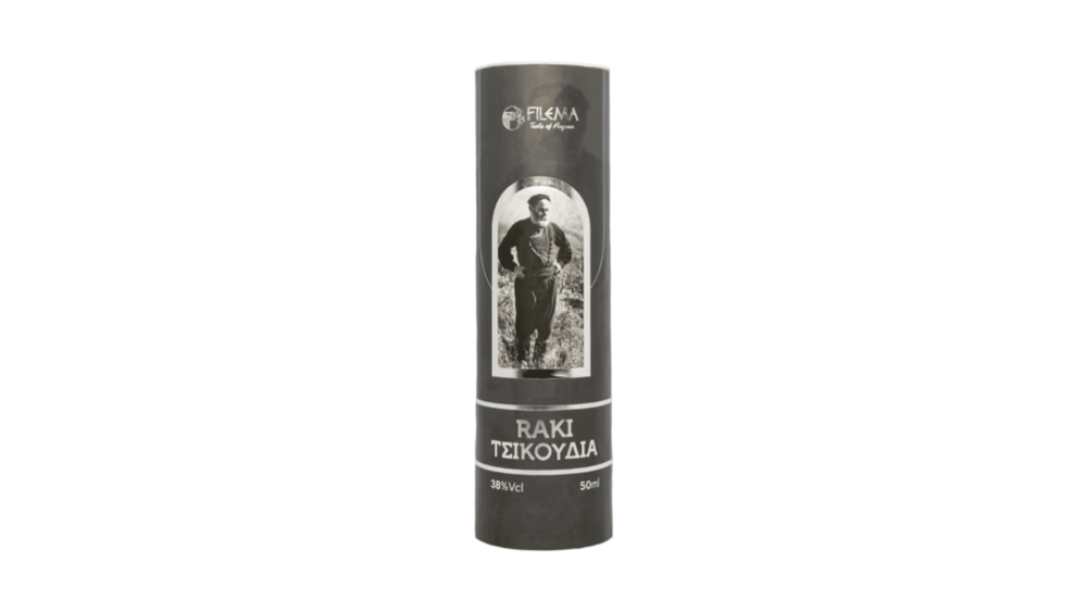 Raki in a cylindrical box 50ml