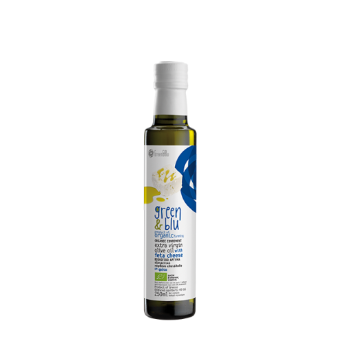 Green & Blu flavouring with FETA in Extra Virgin Olive Oil 250ml