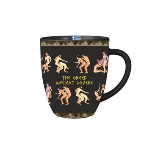 Ceramic mug The Greek Ancient Lovers 120ml