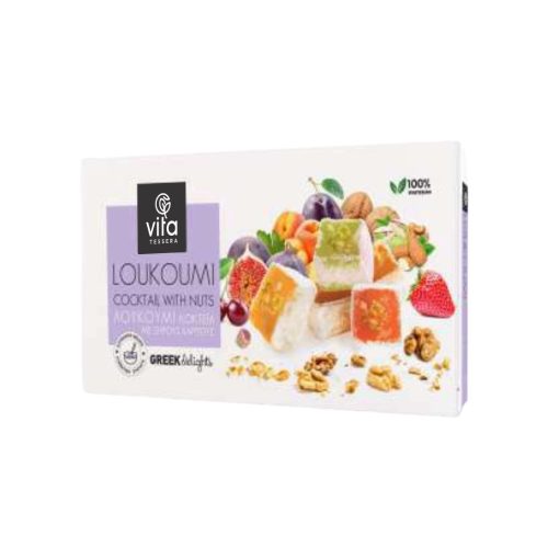 Loukoumi cocktail with nuts 200gr