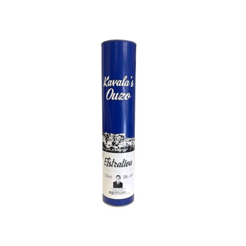 Ούζο "Ευστρατίου" σε κυλινδικό κουτί 500ml