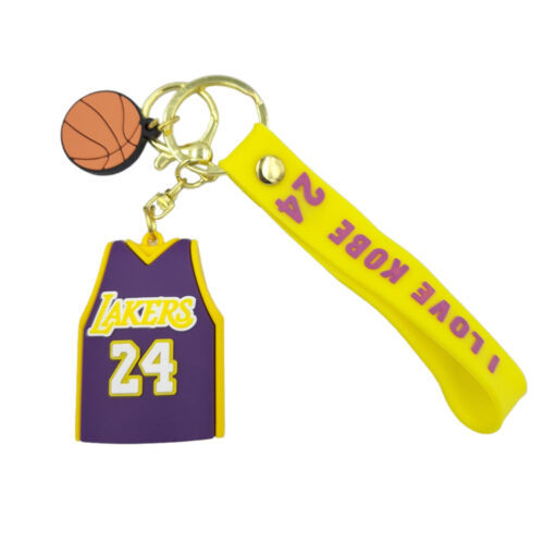 Μπρελόκ μωβ φανέλα Lakers “Bryant”