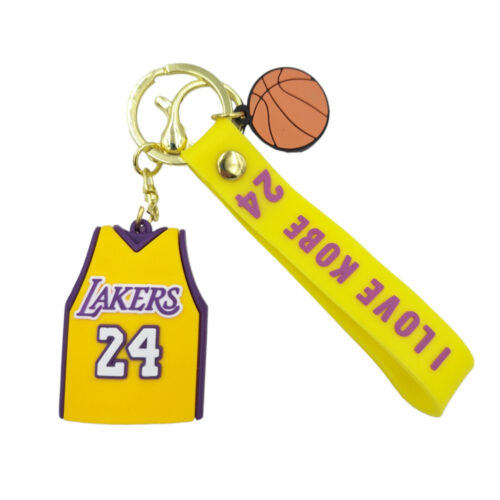Μπρελόκ κίτρινη φανέλα Lakers “Bryant”