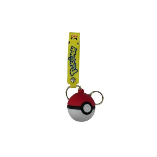 Μπρελόκ “Pokeball” κόκκινο