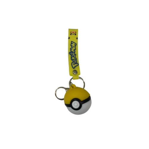 Μπρελόκ “Pokeball” κίτρινο