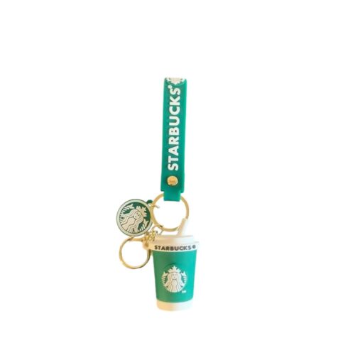 Μπρελόκ “Starbucks®️” πράσινο ποτήρι
