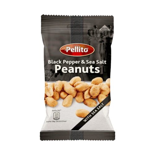 Pellito Φυστίκια με μαύρο πιπέρι & θαλασσινό αλάτι 50gr