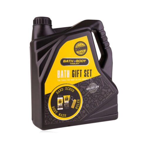 Men's set with hand scrub 30ml, shower gel 100ml & key chain, Bath & Body - Accentra - Image 2