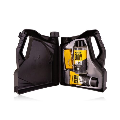Men's set with hand scrub 30ml, shower gel 100ml & key chain, Bath & Body - Accentra - Image 3