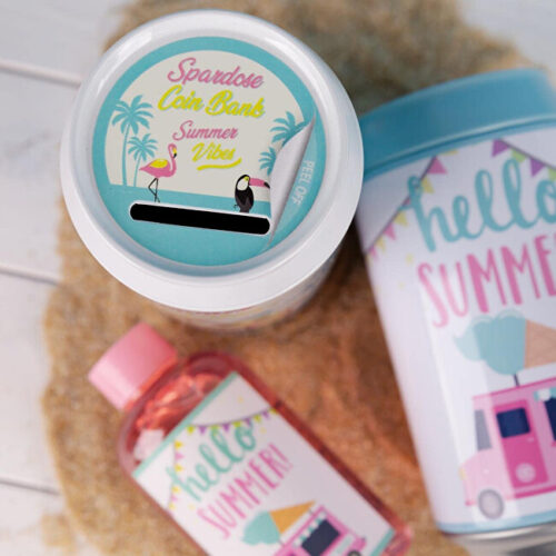 Σετ δώρου με αφρόλουτρο 180ml & κουμπαρά, Summer Vibes - Accentra - Image 2