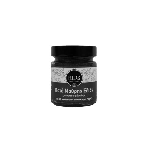 Pella’s Delicacies Πατέ ελιάς καλαμών με πιπεριά φλωρίνης 200gr